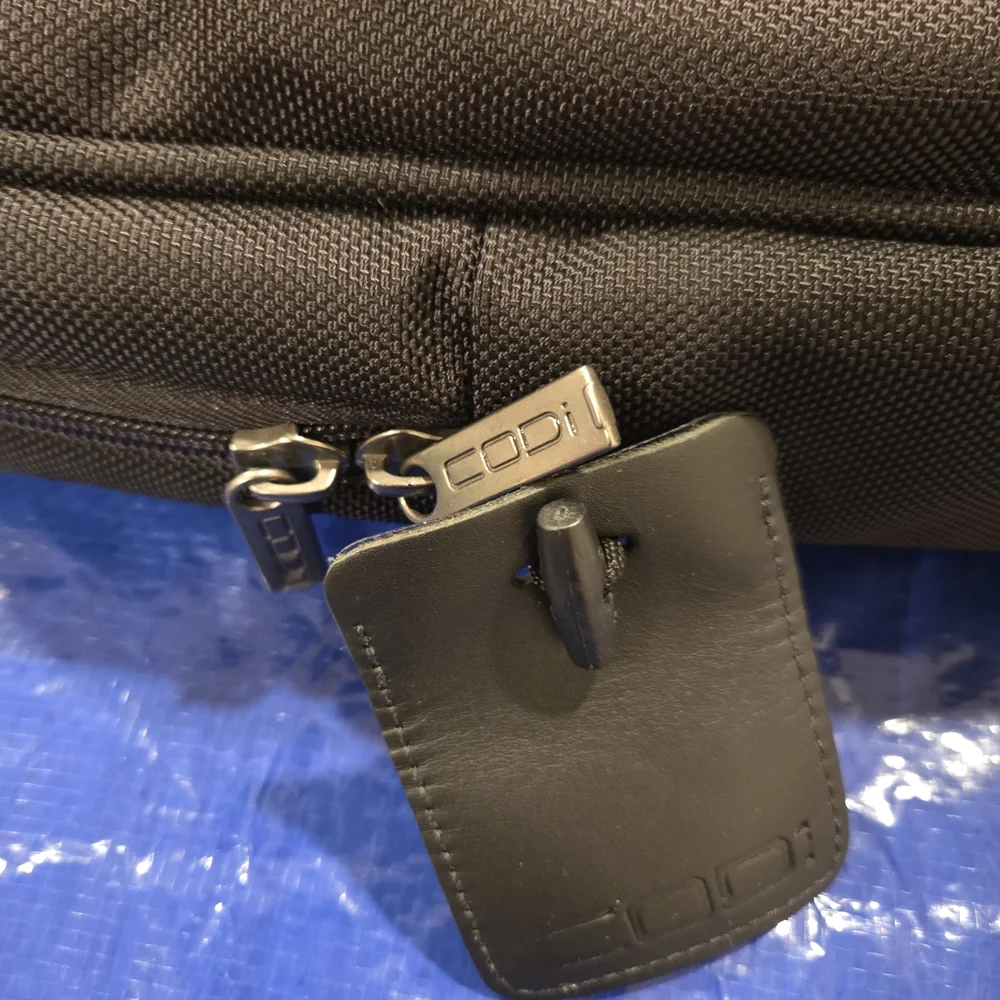 Codi Black Laptop Bag for Men And Women